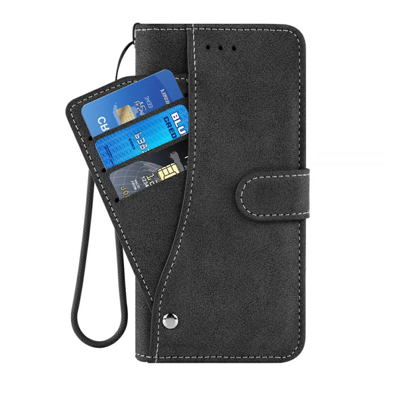 Samsung Galaxy S26 FE -suojakotelo, vintage-tyyli, irrotettava korttitasku