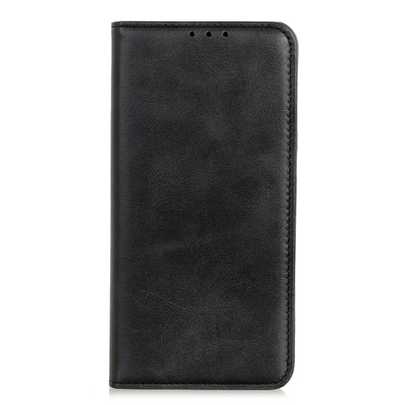 Samsung Galaxy S26 FE:n flip-suojakuori, halkeillun nahan tekstuuri
