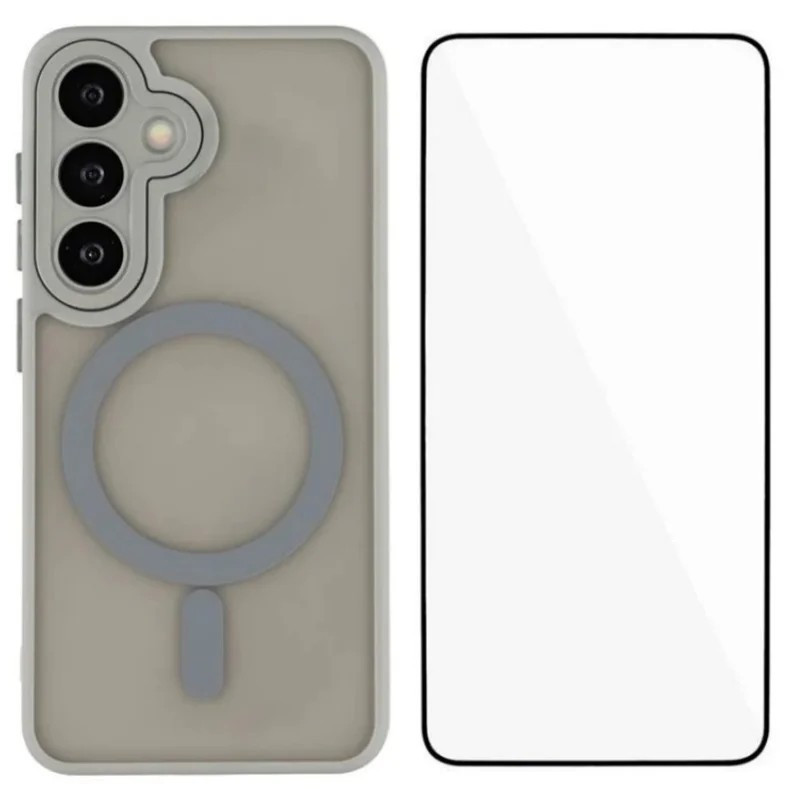 Samsung Galaxy S26 FE:n magneettinen Color-suojakotelo ja näytönsuojakalvo