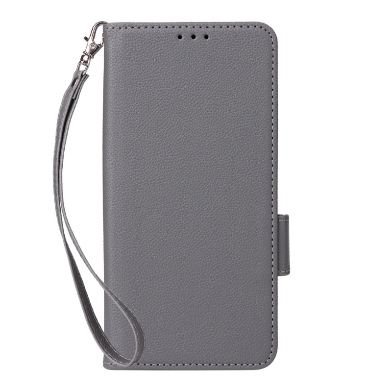 Xiaomi Redmi 17C 5G -suojakotelo, keinonahkaa, hihnalla