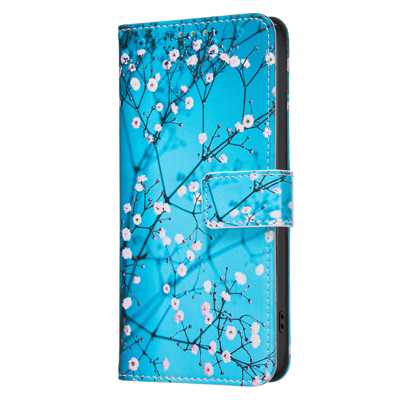 Xiaomi Redmi 17 5G / 4G -suojakotelo, kukkaiset oksat