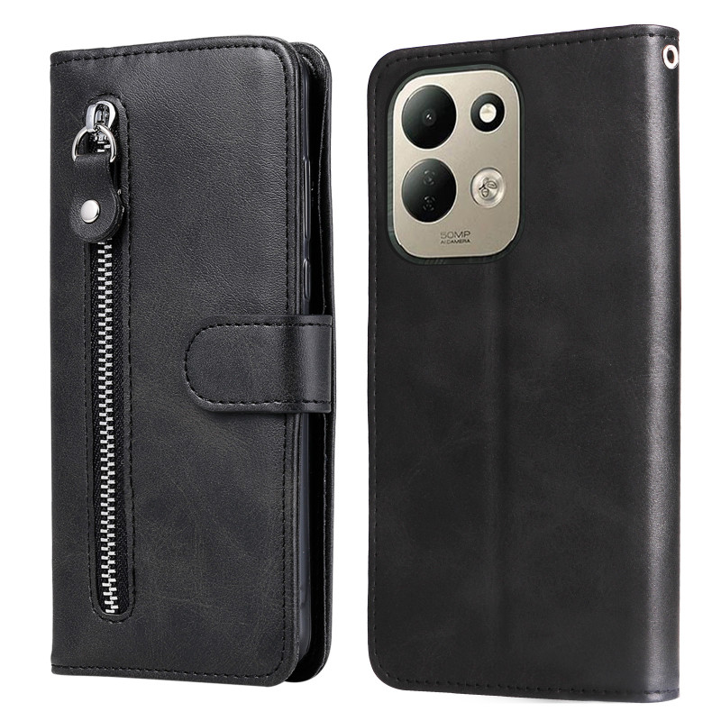 Xiaomi Redmi 17 5G / 4G -suojakotelo, vetoketjullinen tasku