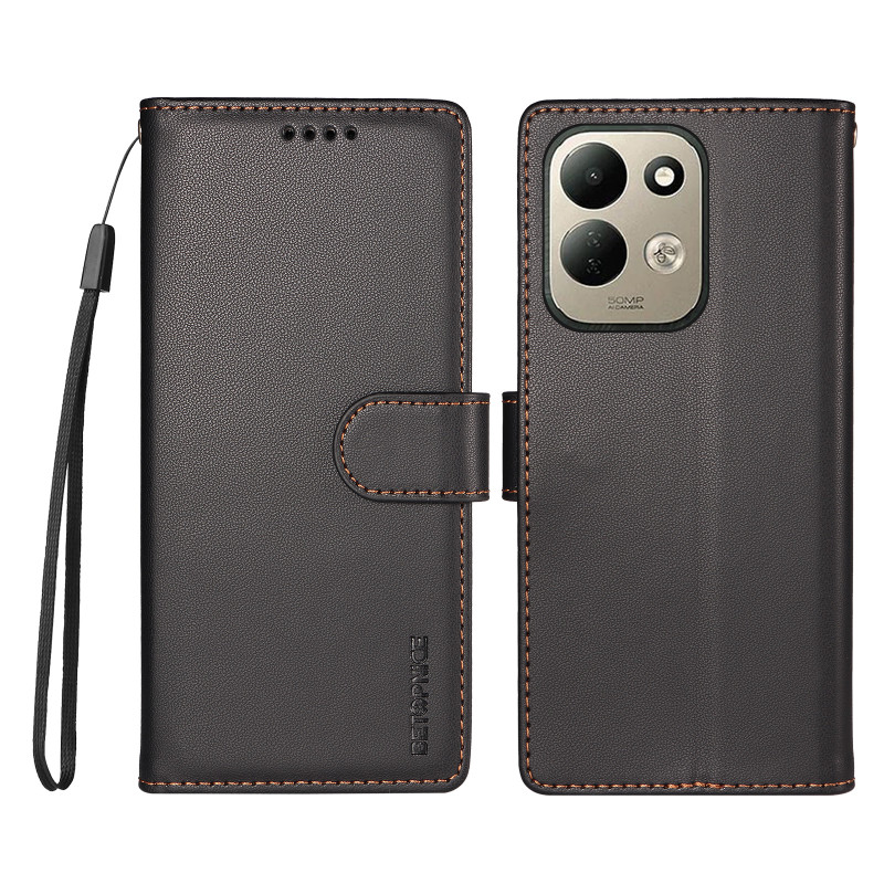 Xiaomi Redmi 17 5G / 4G -suojakotelo, nahkamainen ulkonäkö, BINFEN COLOR