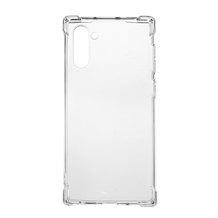 Samsung Galaxy Note 10 läpinäkyvä kuori vahvistetut kulmat