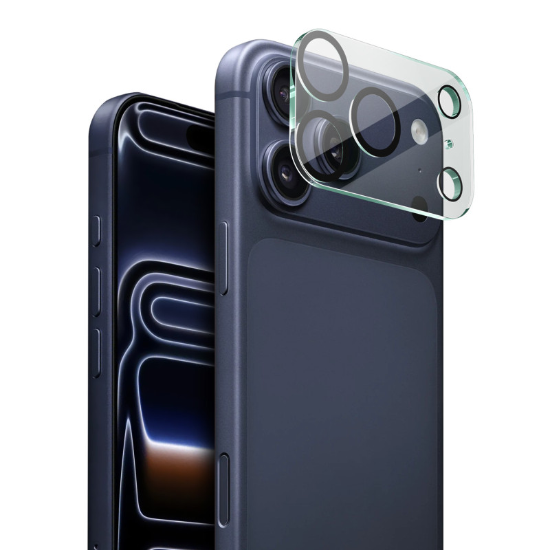 Karkaistusta lasista valmistettu suojalasi iPhone 18 Pro Maxille (reunus)