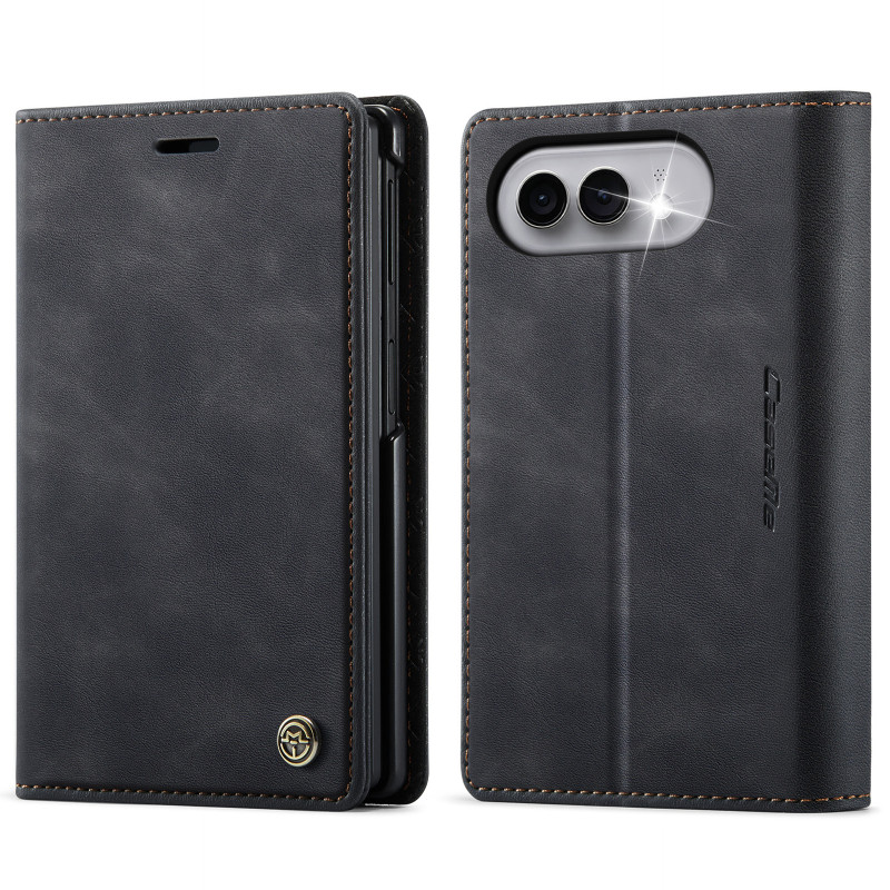 CASEME iPhone Duo -suojus, mokkanahkainen