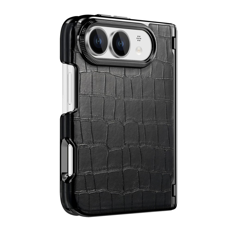 iPhone Duo Krokotiili -suojakuori, kaksinkertainen sarana