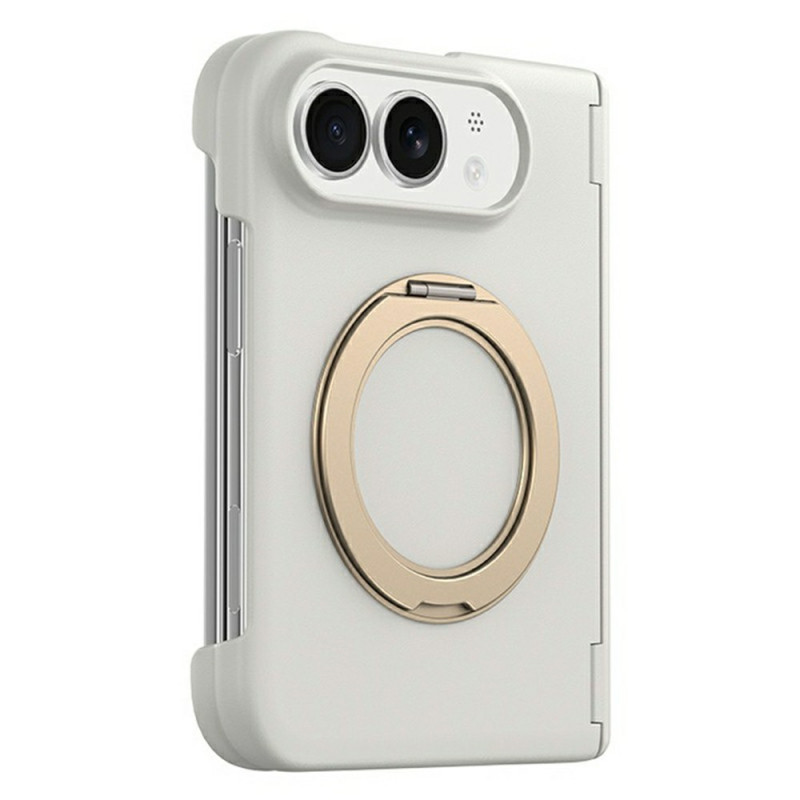Matte-pintainen magneettinen iPhone Duo -suojakuori, jossa on kiinnitysrengas