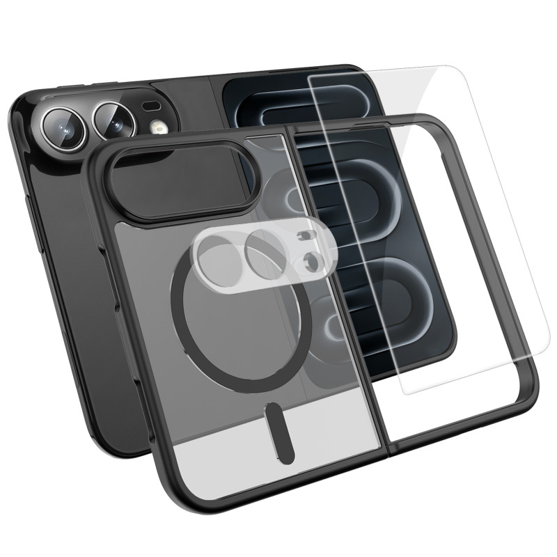iPhone Duo -kuori, huurteinen, kolminkertainen suojaus