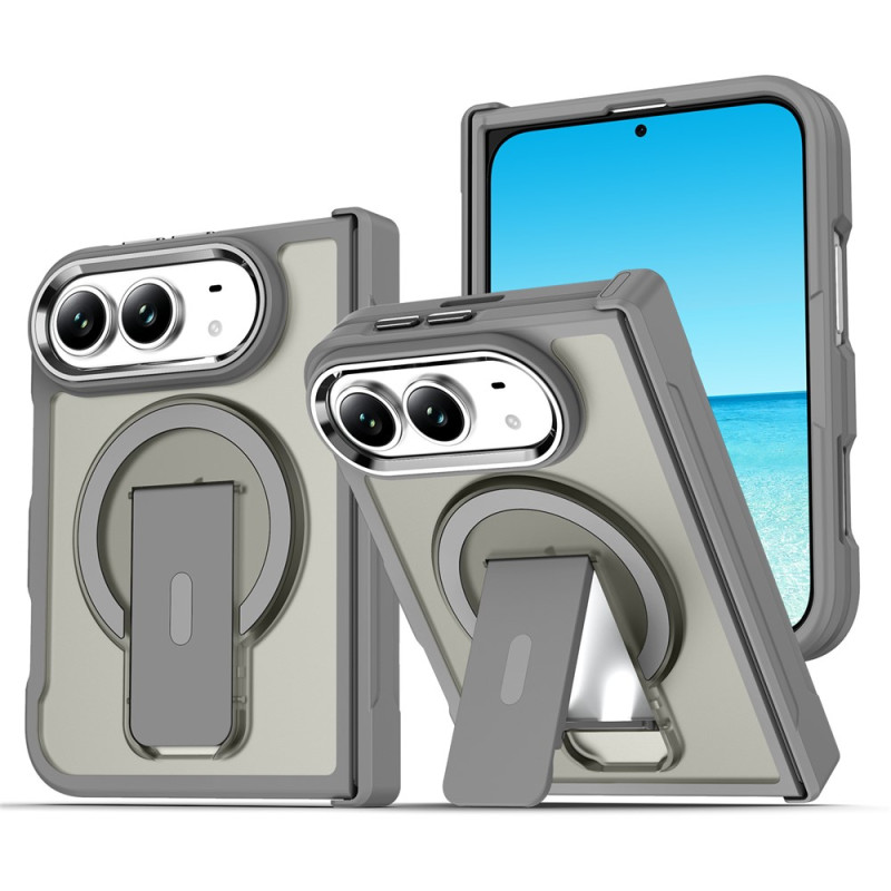 Liukumaton magneettinen iPhone Duo -suojakuori piilotetulla telineellä