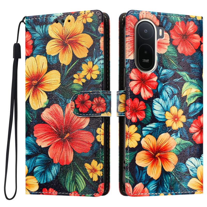 Xiaomi Redmi A7 Pro / Poco C81 Pro -suojakotelo, väri: Hibiscus