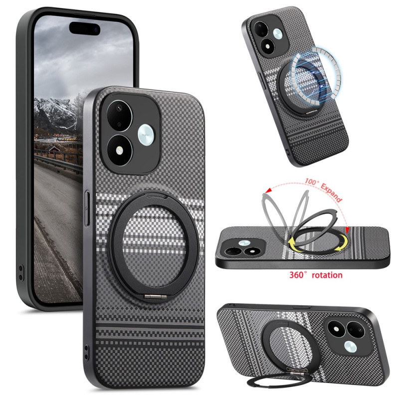 Coque Xiaomi Redmi Note 17 5G / 4G Magnétique Anneau N52 avec Coins Renforcés