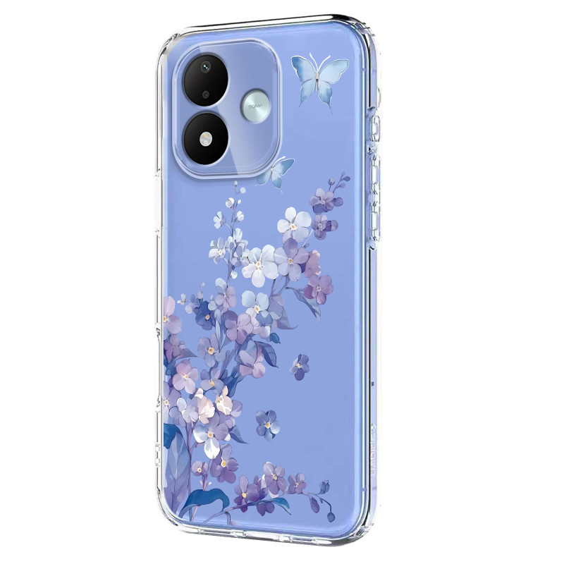 Coque Xiaomi Redmi Note 17 5G / 4G Transparente Florale