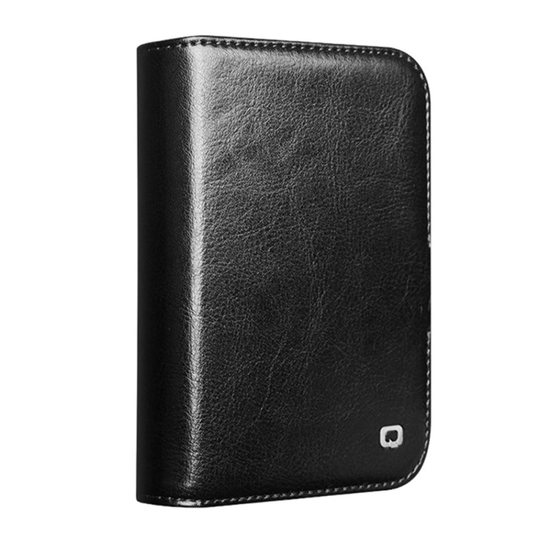 Housse iPhone Duo Cuir Ciré QIALINO