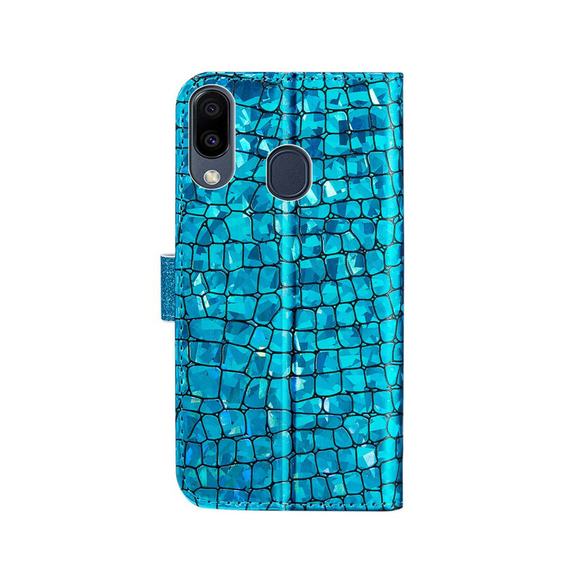 Samsung Galaxy A20e Croco Diamond Case