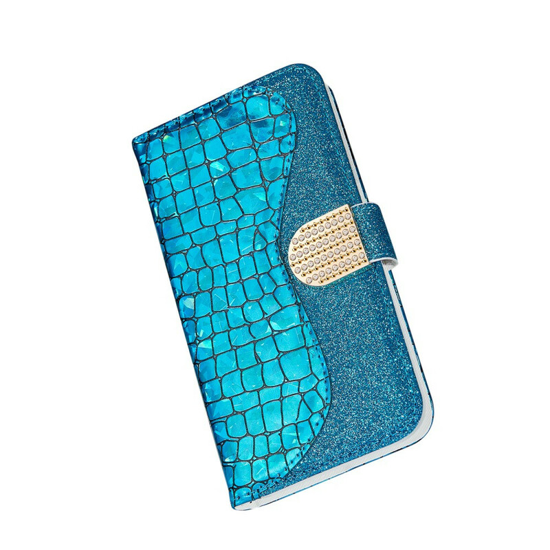 Samsung Galaxy A20e Croco Diamond Case