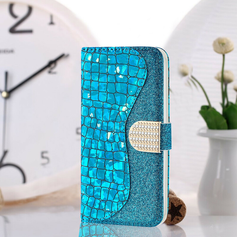 Samsung Galaxy A20e Croco Diamond Case