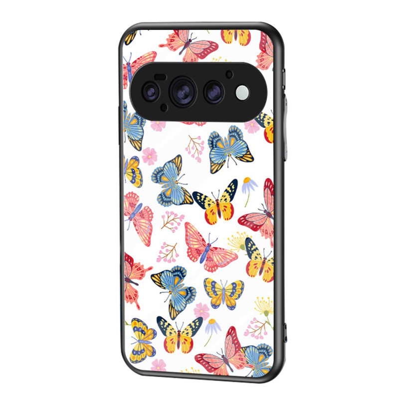 Google Pixel 11 Pro -suojakotelo, panssarilasi, perhoset