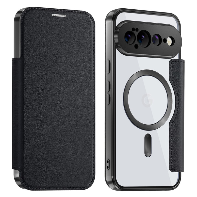 Google Pixel 11 Pro XL:n magneettinen keinonahkainen flip-suojakuori