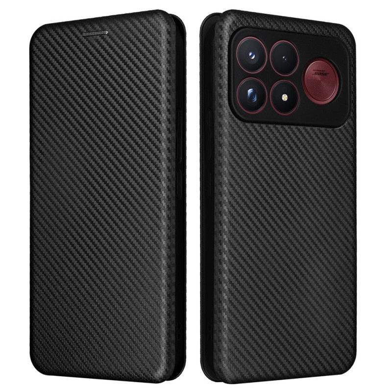 Poco F9 Ultra -kannettava suojakotelo, hiilikuitu