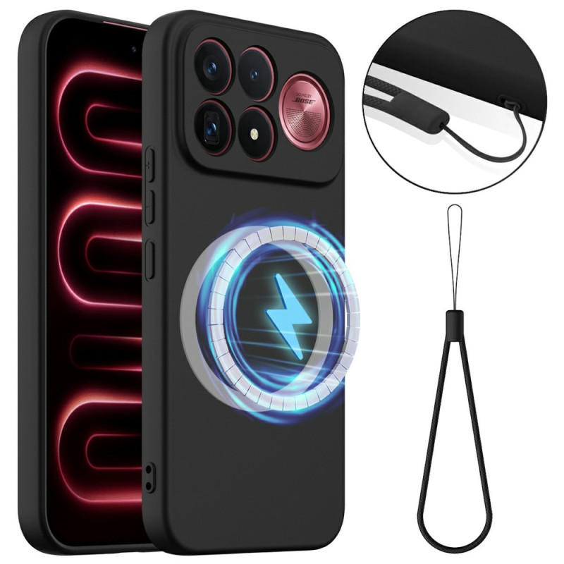 Poco F9 Ultra -magneettikuori ja kantolenkki