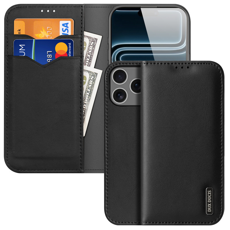 Flip Cover iPhone 18 Pro / 17 Pro Hivo-sarja DUX DUCIS