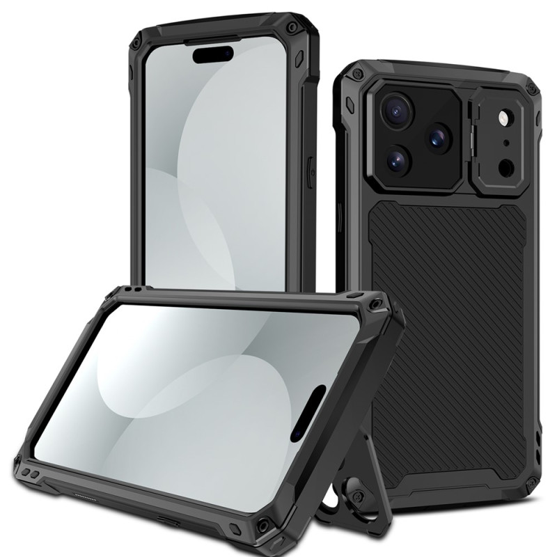 Vahvistettu magneettinen iPhone 18 Pro Max -suojakuori, kameratuki ja panssarilasi
