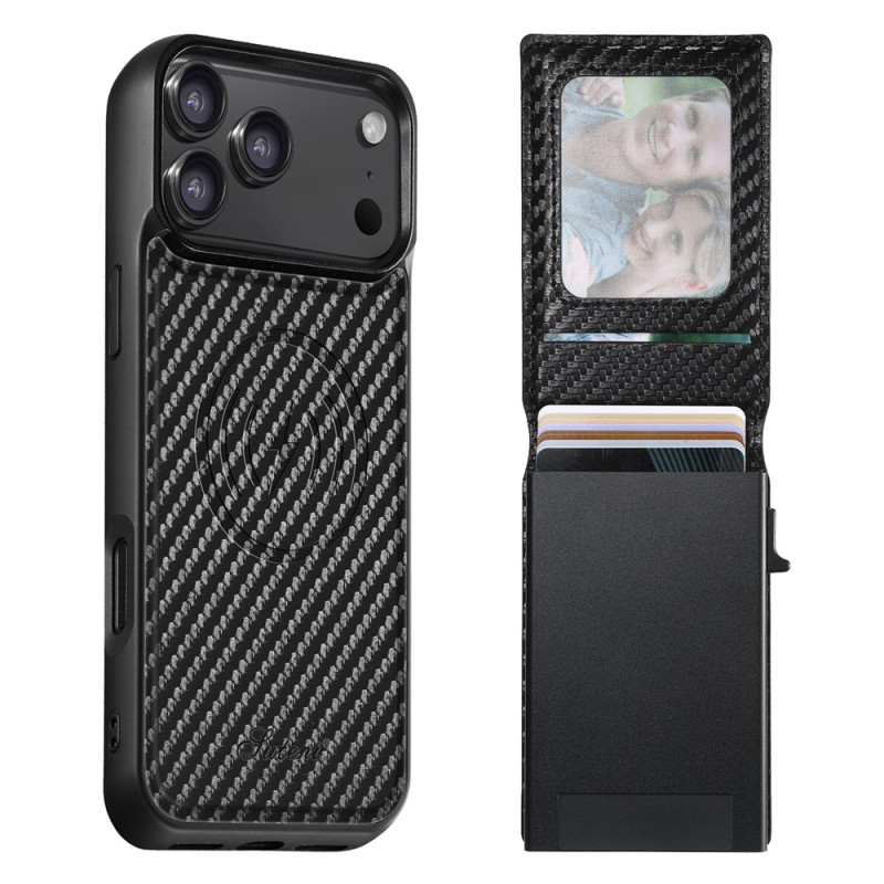 iPhone 18 Pro Max / 17 Pro Max -suojakotelo, magneettinen, irrotettava korttitasku