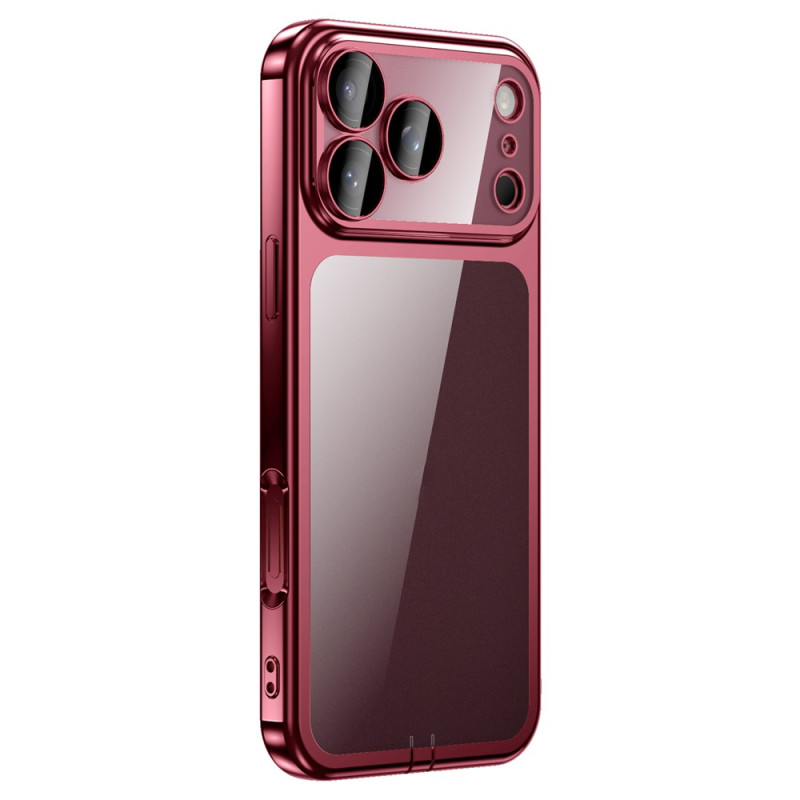 Metallinen iPhone 18 Pro Max / 17 Pro Max -suojakotelo, jossa kameransuoja