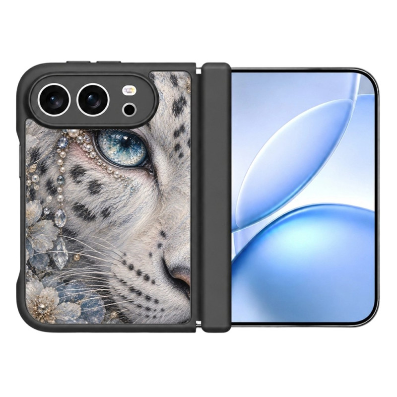 iPhone Duo -kuori, lumileopardi-malli