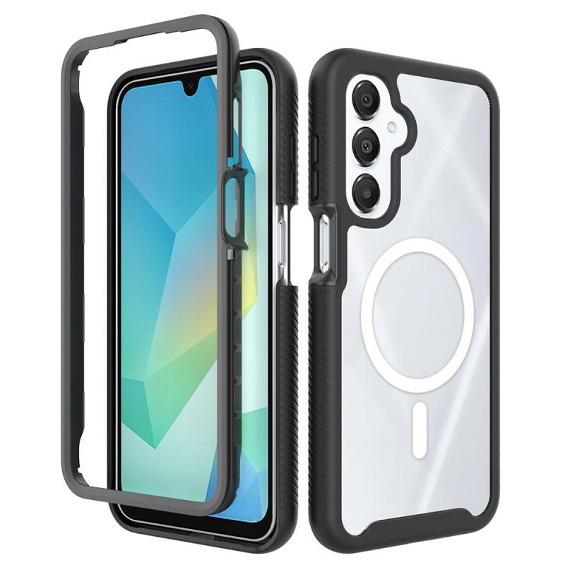 Samsung Galaxy A18 4G / A17 4G / 5G:n magneettinen, läpinäkyvä ja iskunkestävä suojakotelo