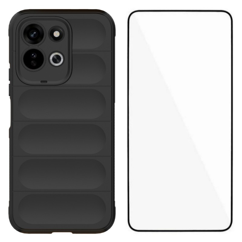 Xiaomi Redmi 17 5G / 4G -suojakotelo, liukumaton, näytönsuojalla
