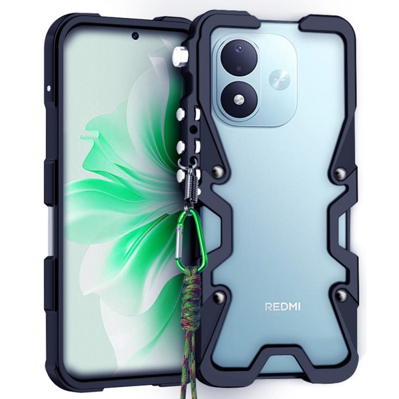 Xiaomi Redmi Note 17 5G / 4G -alumiinikuori, jossa on kantohihna