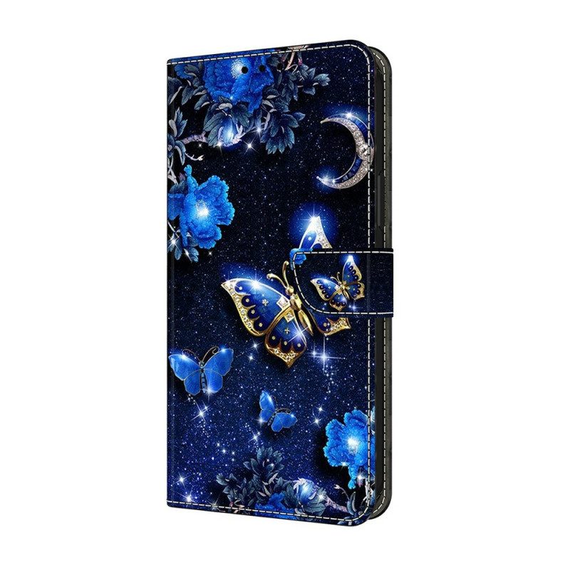 Xiaomi Redmi Note 17 5G / 4G -suojakotelo, Precious Butterflies -kuvio