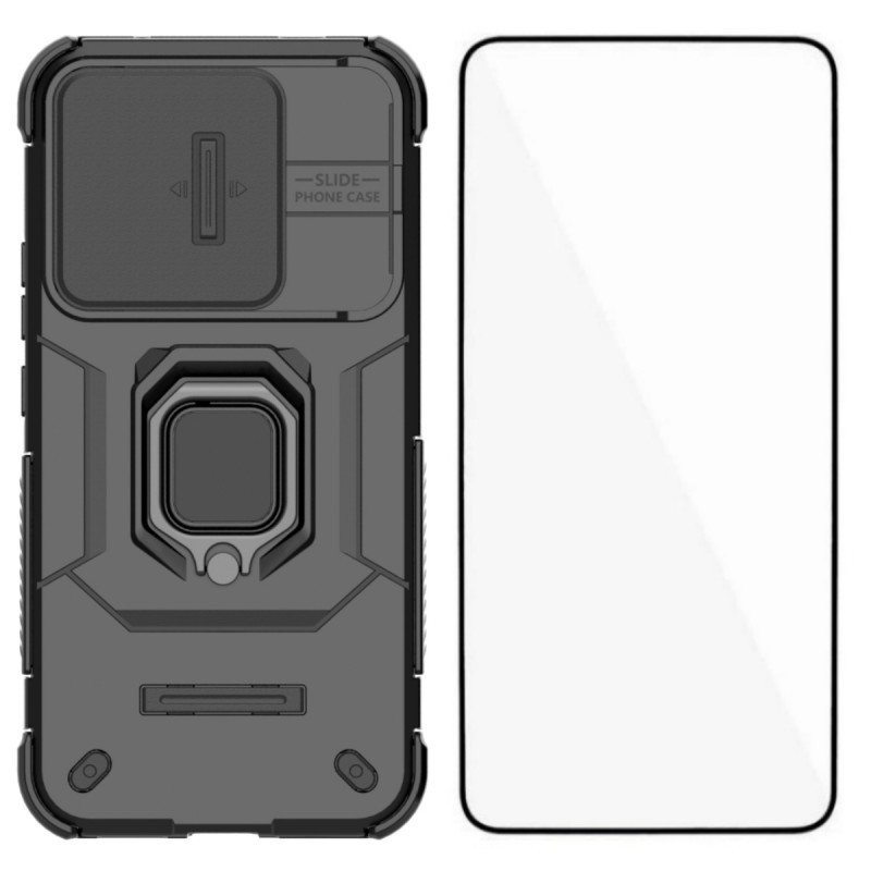 Kestävä Xiaomi Redmi Note 17 Pro Max 5G Ring -suojakotelo ja näytönsuojakalvo