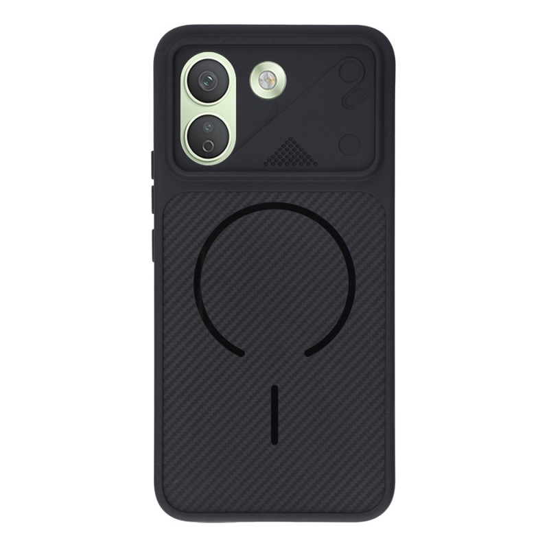 Xiaomi Redmi Note 17 Pro Max 5G -suojakotelo, magneettinen, hiilikuitu-ilme