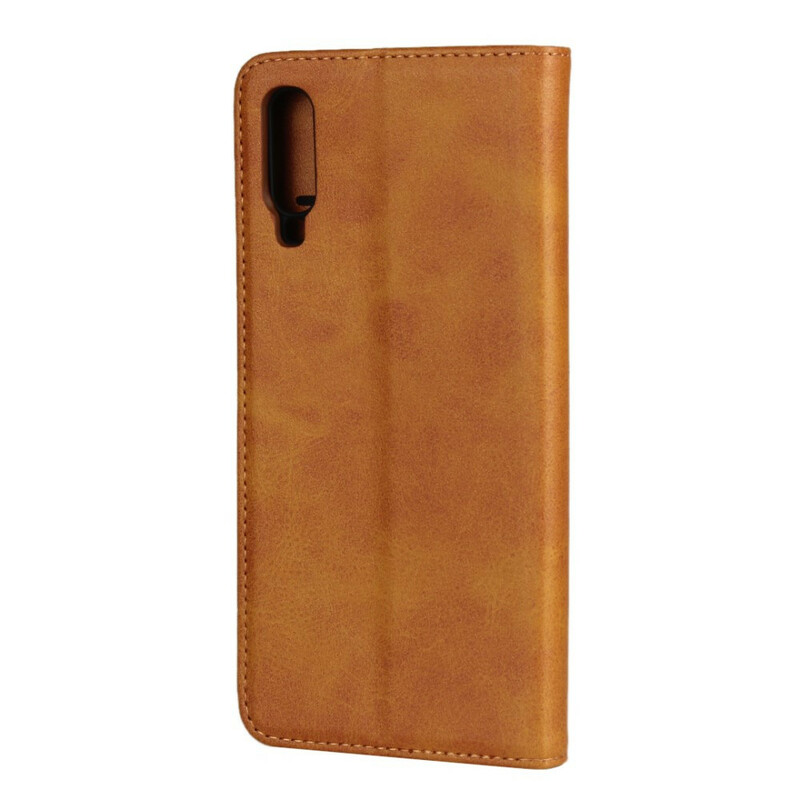 Flip Cover Samsung Galaxy A70 Nahka Style raittius