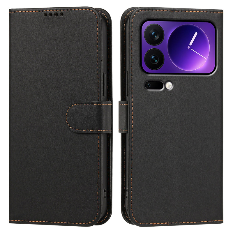 Housse Xiaomi 18 Pro Simili Cuir Uni