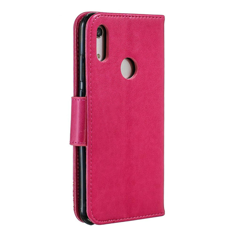 Kansi Huawei Y6 2019 Perhoset ja vino läppä