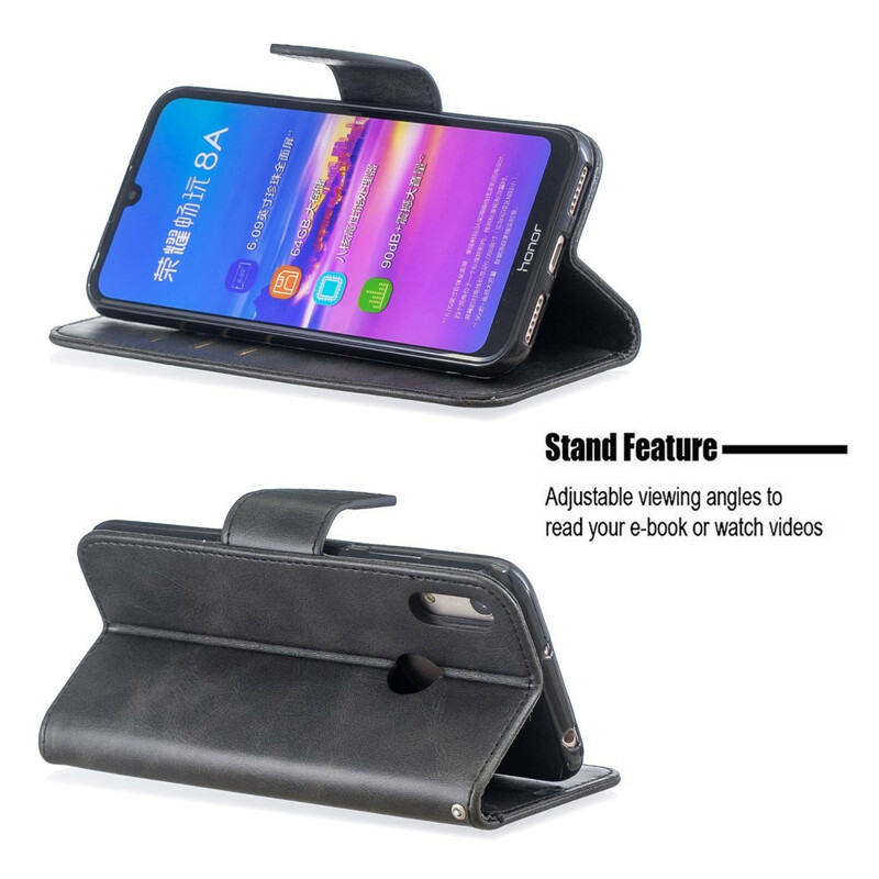 Kansi Huawei Y6 2019 Sileä viisto läppä