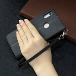 Kansi Huawei Y6 2019 Sileä viisto läppä