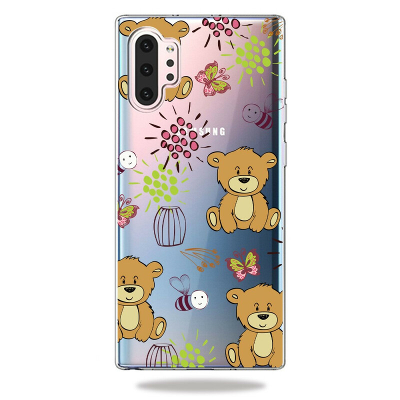 Samsung Galaxy Note 10 Plus kansi Teddy Bear Top