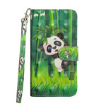 Samsung Galaxy Note 10 Plus Case Panda ja bambu