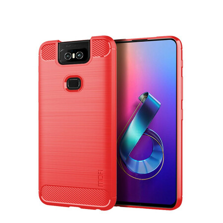Asus ZenFone 6 harjattu hiilikuitu asia Mofi