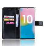 Samsung Galaxy Note 10 Plus tekonahkainen kotelo Flashy