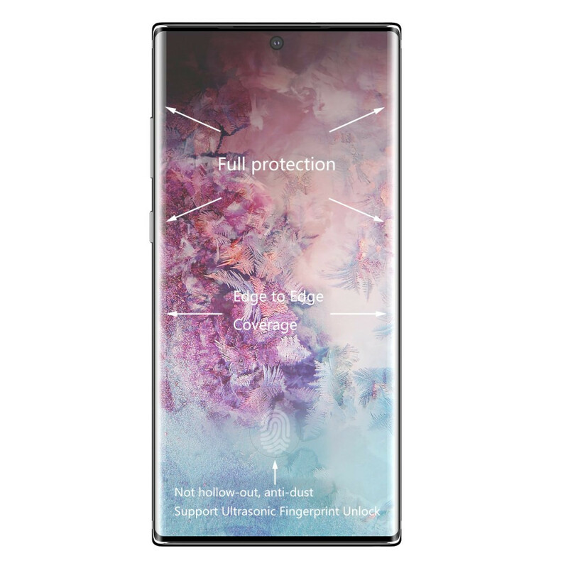 Karkaistua lasia suojaa Samsung Galaxy Note 10 Plus HATTU PRINSSI