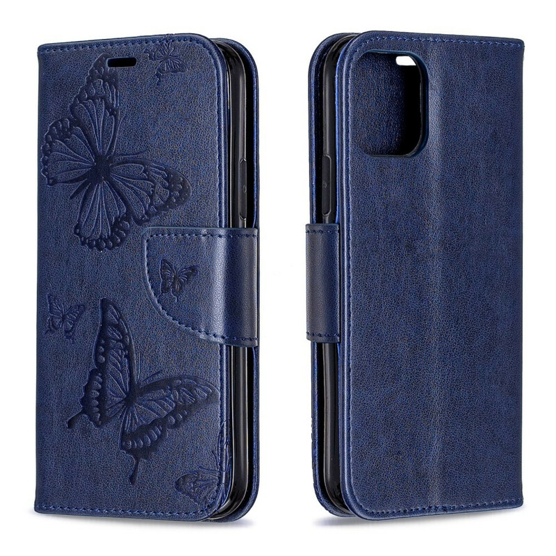 Kotelo iPhone 11 Perhonen painettu kaulanauha Kotelo iPhone 11 Perhonen painettu kaulanauha