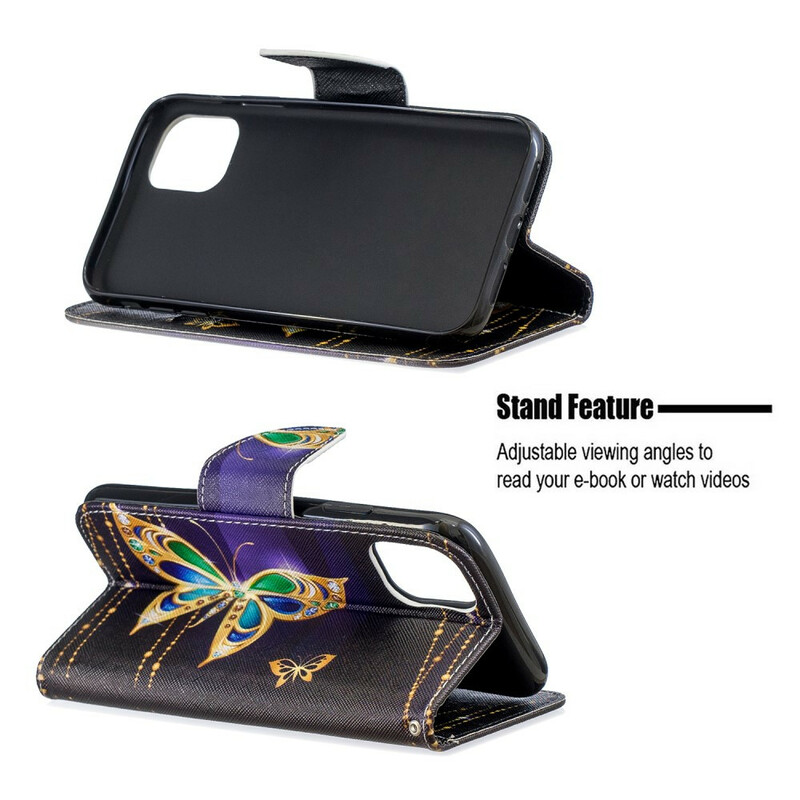 Uskomaton perhoset iPhone 11R kotelo