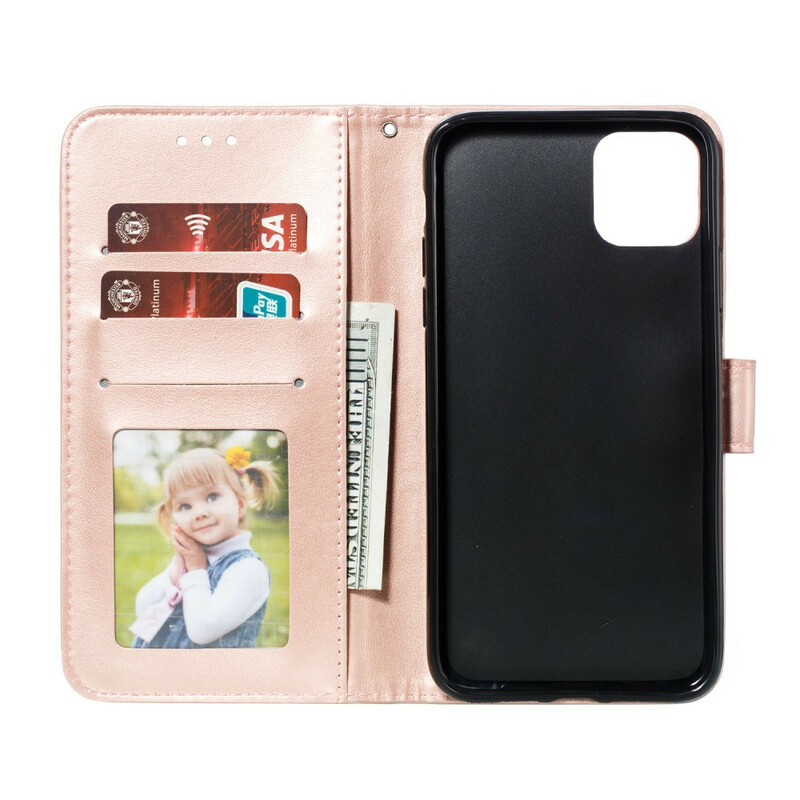 Kotelo iPhone 11 Max Full Mandala ja hihna