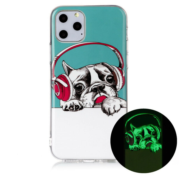 iPhone 11 fluoresoiva koiran kotelo